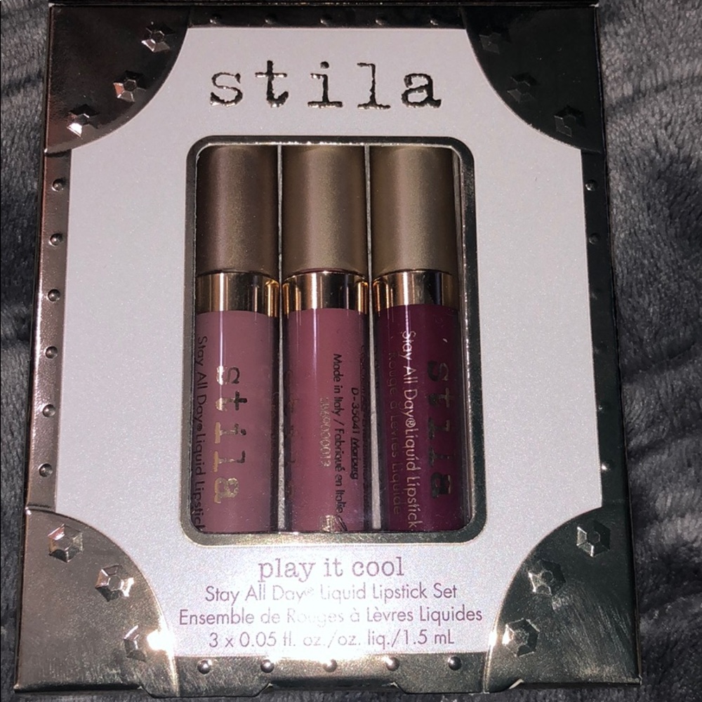 Stila mini liquid lipsticks. New and unused.